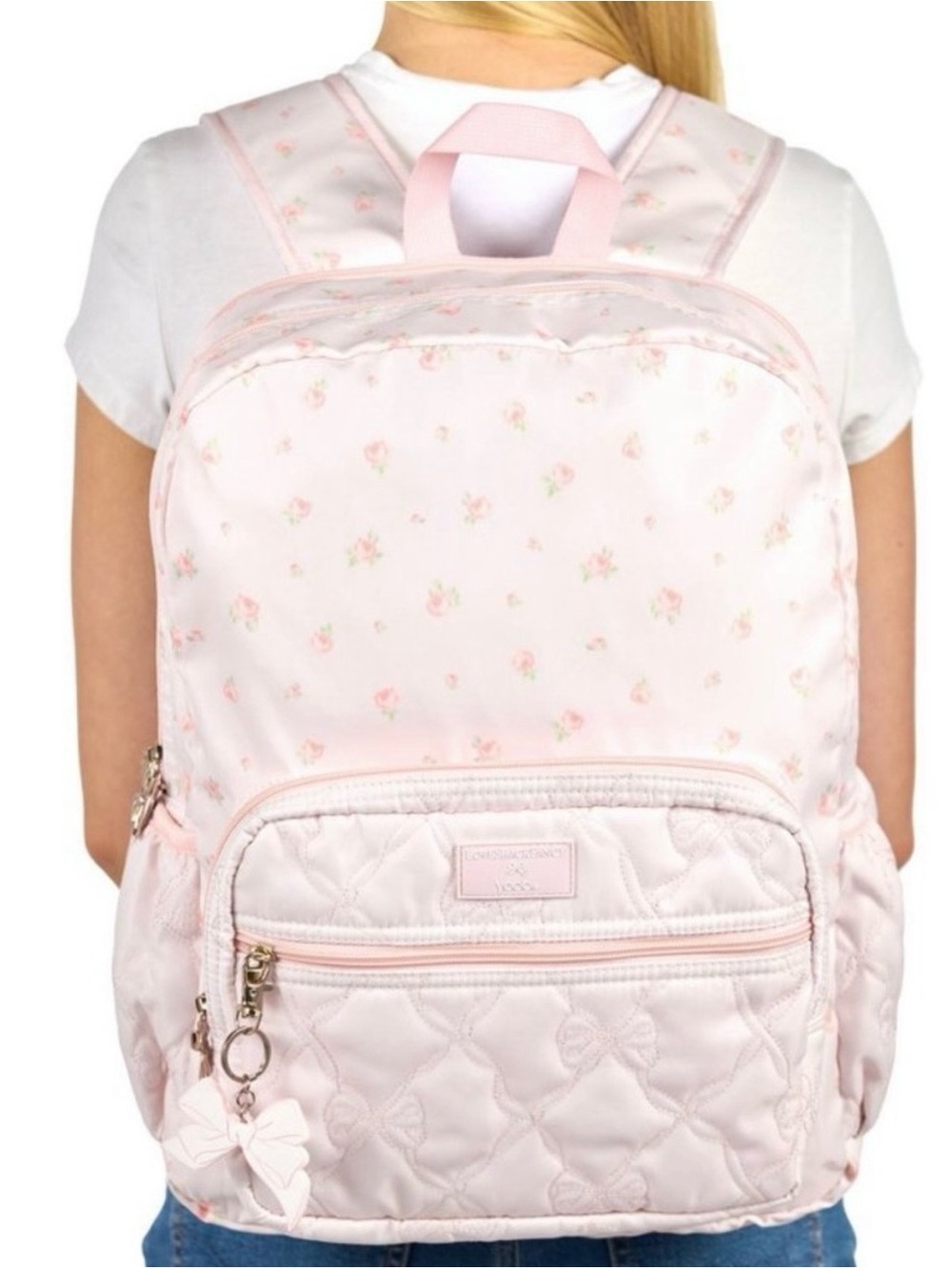 Target- LoveshackFancy Girls floral quilted Backpack